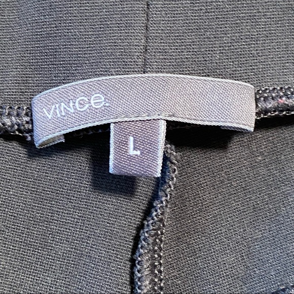 Vince Charcoal Leggings with Back Seam SZ L - Picture 4 of 6